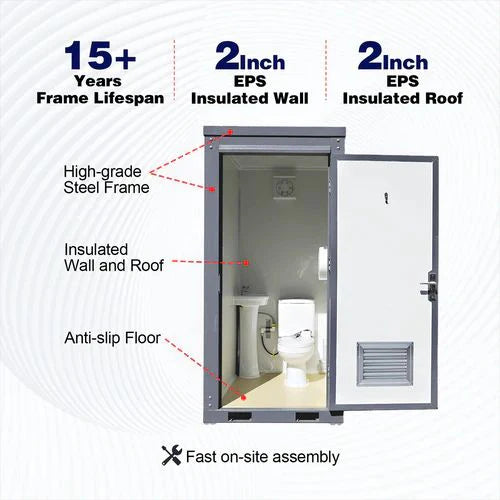 Toilettes portables avec lavabo