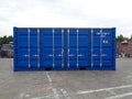 Conteneur maritime neuf de 20 pieds à ouverture latérale, bleu