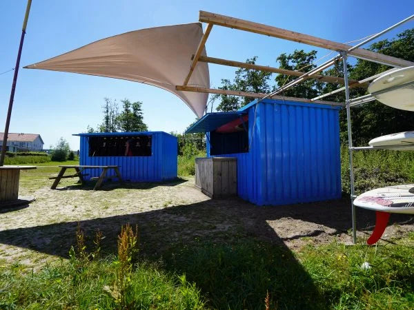 Conteneur à barres détachable 4×2 mètres XL Bleu RAL 5015