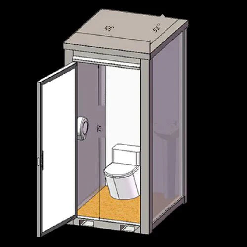 Toilettes portables avec lavabo