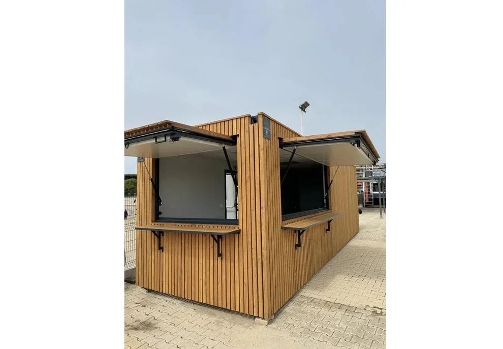 Kiosque à conteneurs de bar