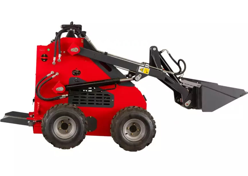 Mini chargeur sur roues moteur essence 23ch - 16 kW - 1000 kg - Capacité de levage 300 kg - Avec godet MW Tools