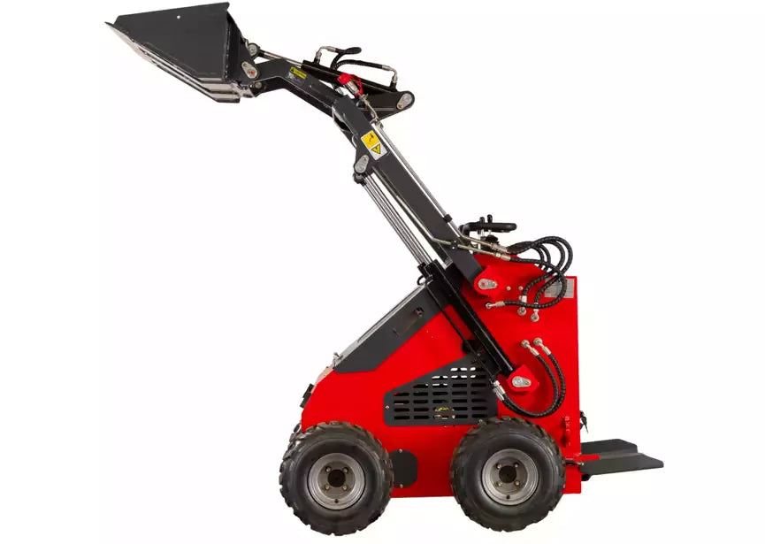 Mini chargeur sur roues moteur essence 23ch - 16 kW - 1000 kg - Capacité de levage 300 kg - Avec godet MW Tools