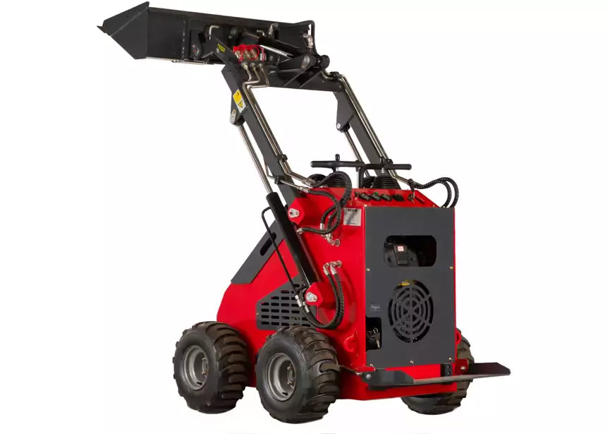 Mini chargeur sur roues moteur essence 23ch - 16 kW - 1000 kg - Capacité de levage 300 kg - Avec godet MW Tools