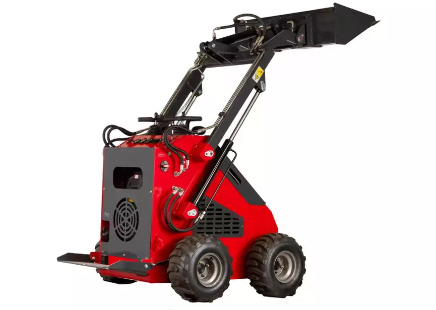Mini chargeur sur roues moteur essence 23ch - 16 kW - 1000 kg - Capacité de levage 300 kg - Avec godet MW Tools