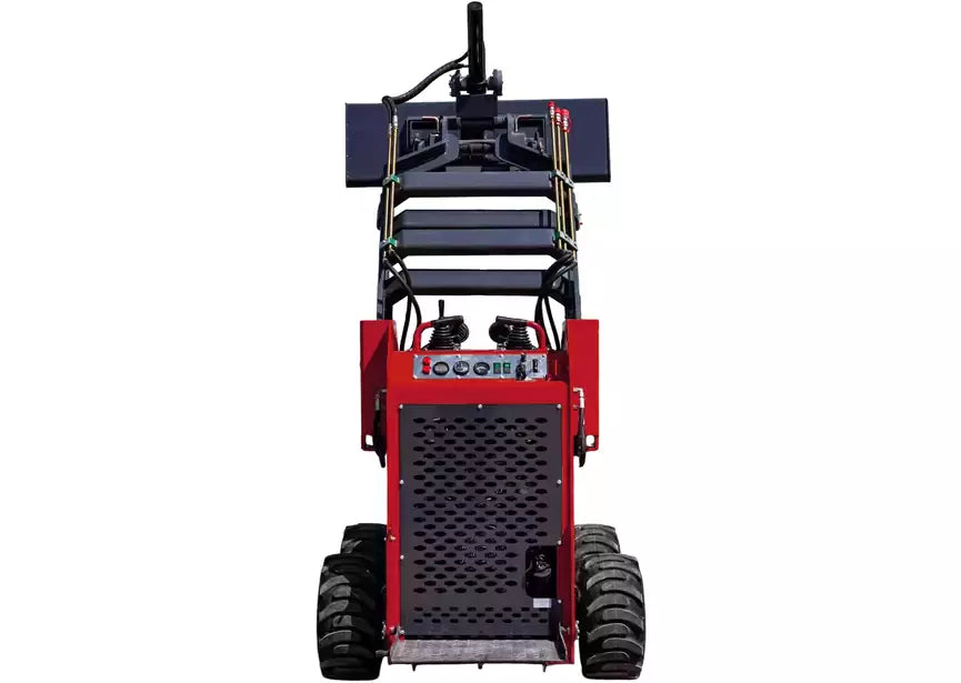 Mini chargeur sur roues moteur essence 23 ch - 1430 kg – Capacité de levage 430 kg - Avec Godet - Polyvalente, compacte et robuste MW Tools