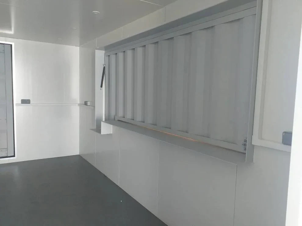 Conteneur Snack-Box de 20 pieds, idéal pour un bar ou un kiosque